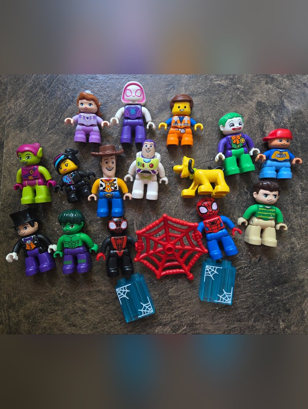 Duplo Disney / Marvel Characters - Lot Of 15